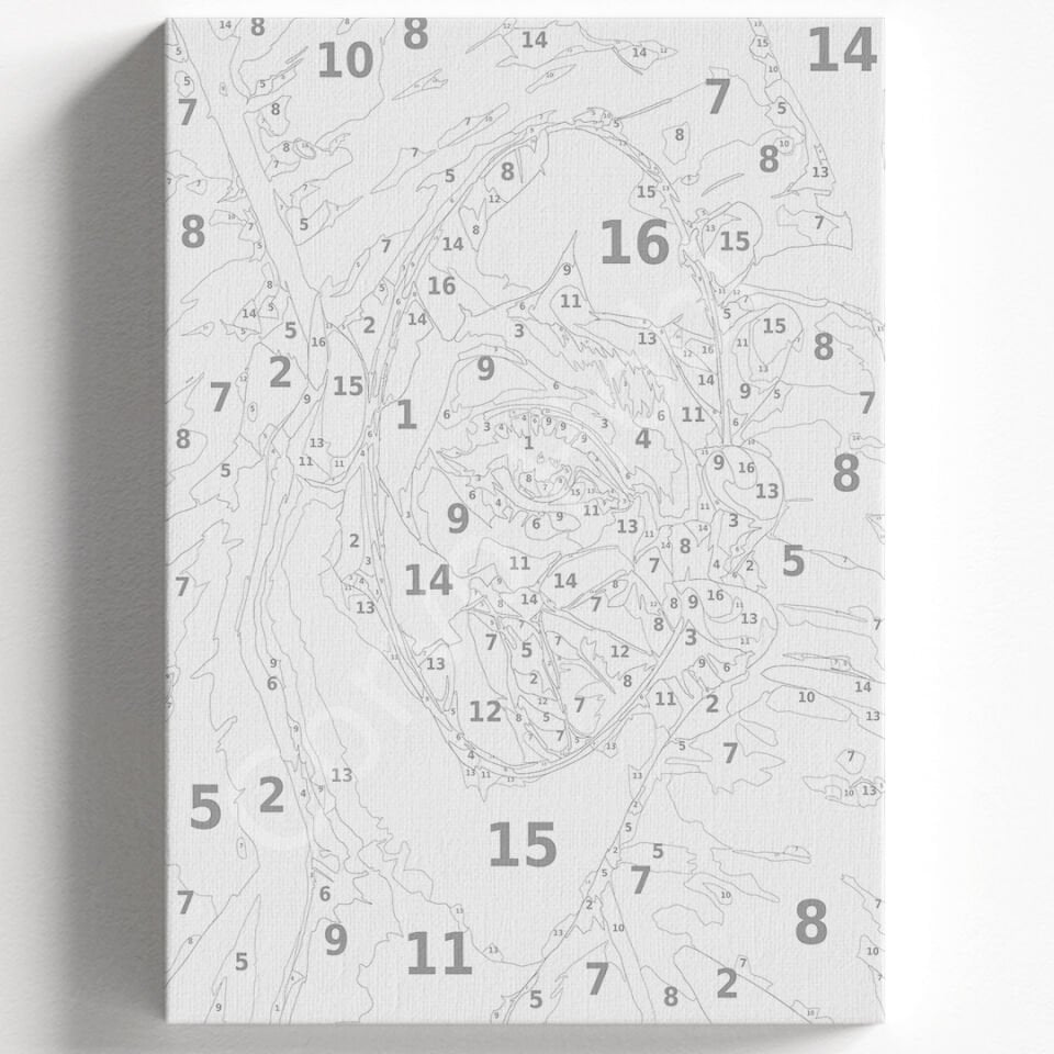 AYNA VE GÖZ - SAYILARLA BOYAMA SETİ