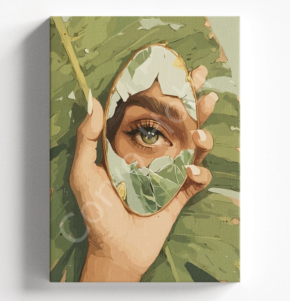 AYNA VE GÖZ - SAYILARLA BOYAMA SETİ