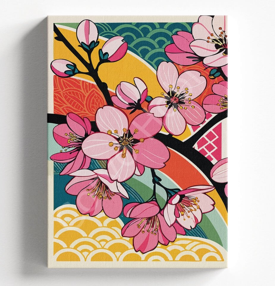 CHERRY BOOM Sayılarla boyama seti