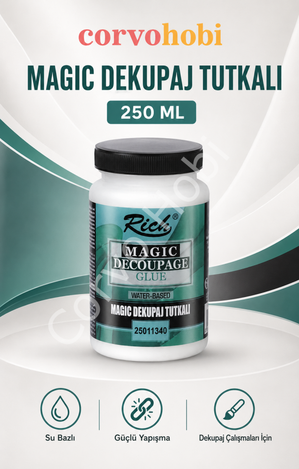 RİCH 250 CC MAGIC DEKUPAJ TUTKALI