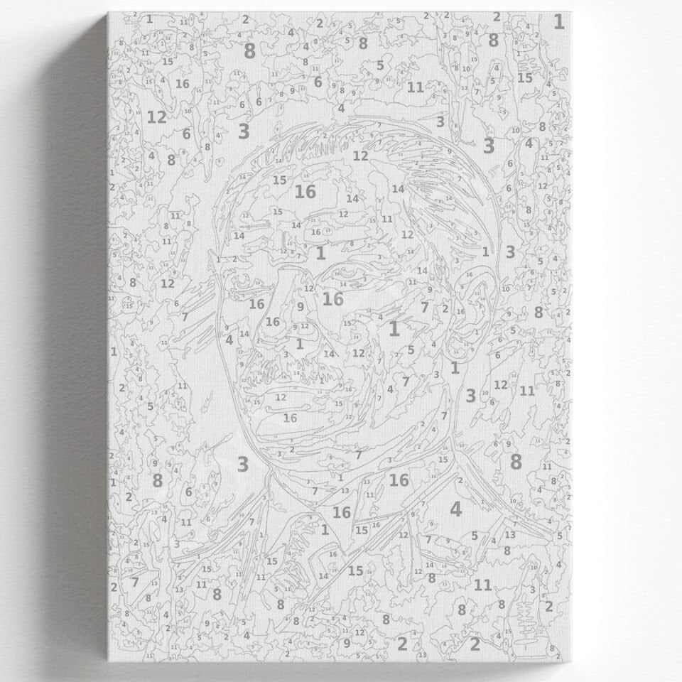 AYÇİÇEK Sayılarla boyama seti