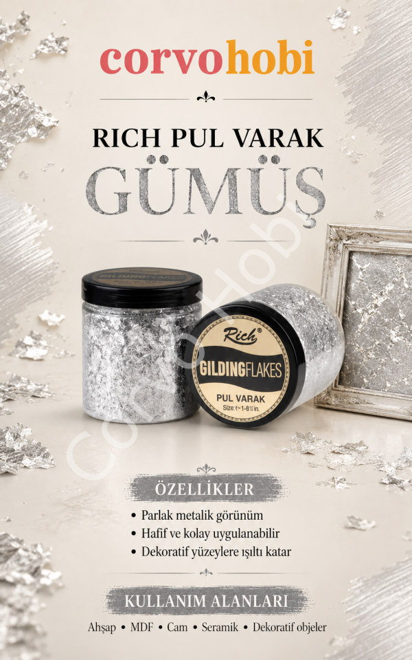 RİCH 250 CC PUL VARAK GÜMÜŞ