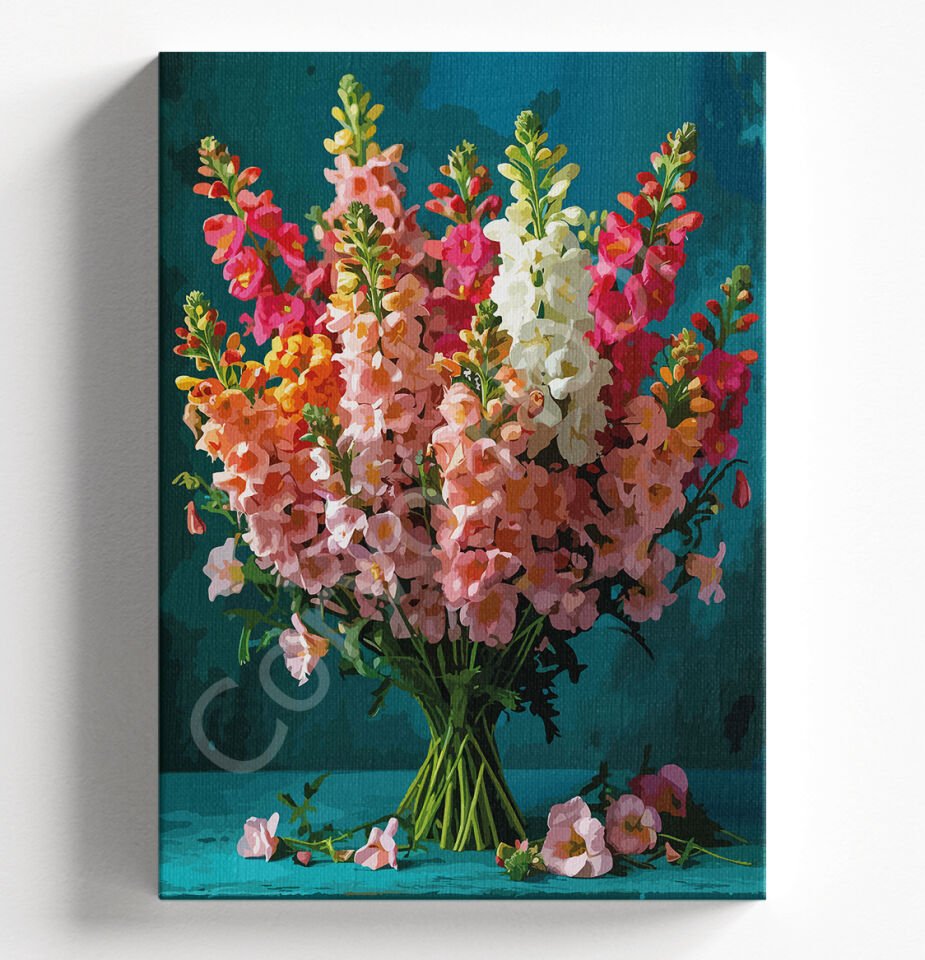 DEMET ÇİÇEK Sayılarla boyama seti