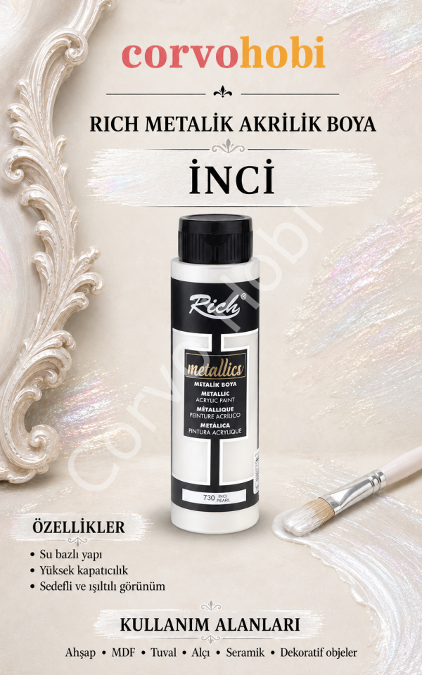 RİCH 500 CC METALİK İNCİ