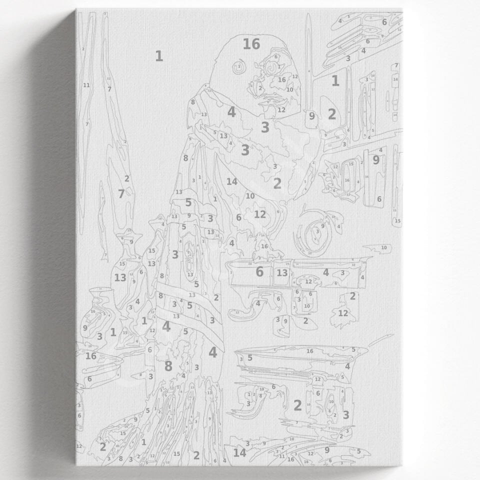 HARRY BAYKUŞ - Sayılarla boyama hobi seti