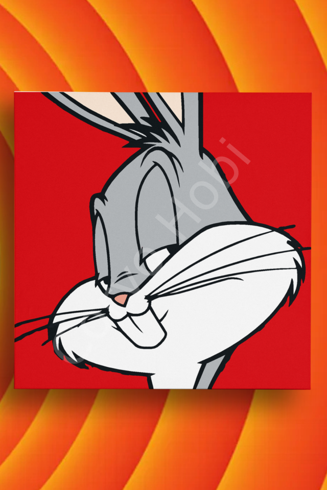 KIRMIZI BUNNY SAYILALA BOYAMA HOBİ SETİ