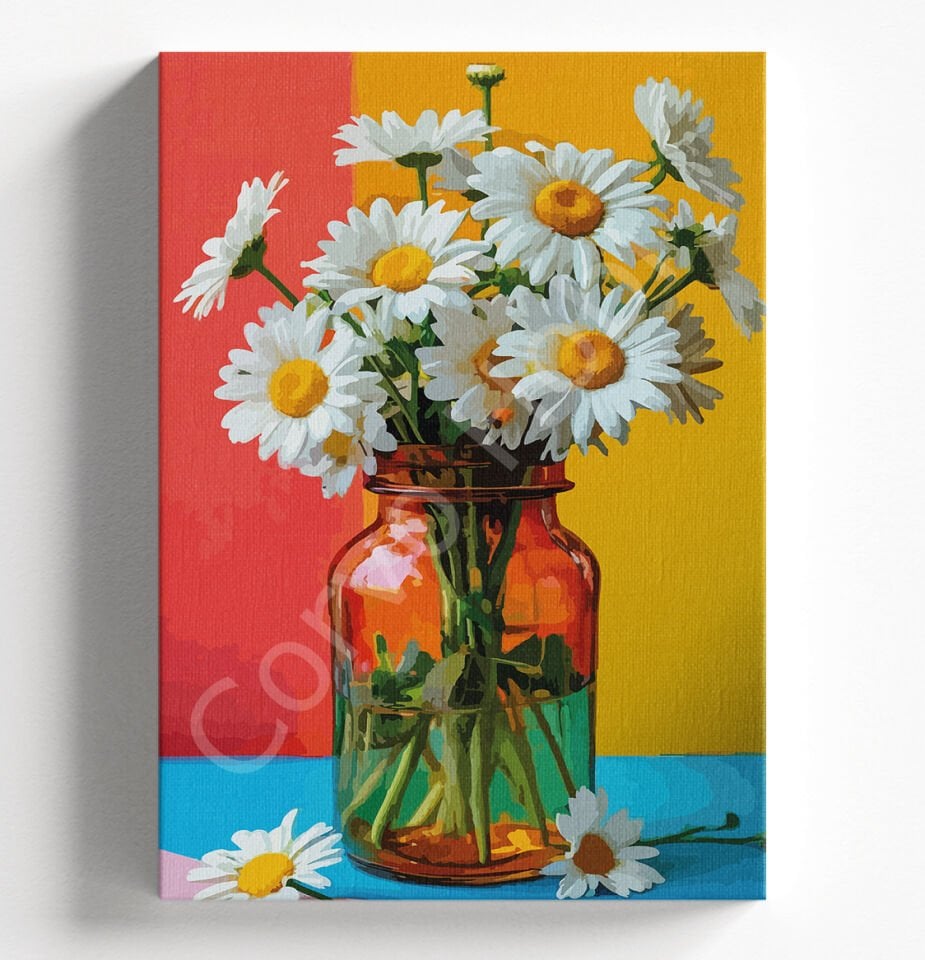 KAVANOZ PAPATYALAR - SAYILARLA BOYAMA SETİ