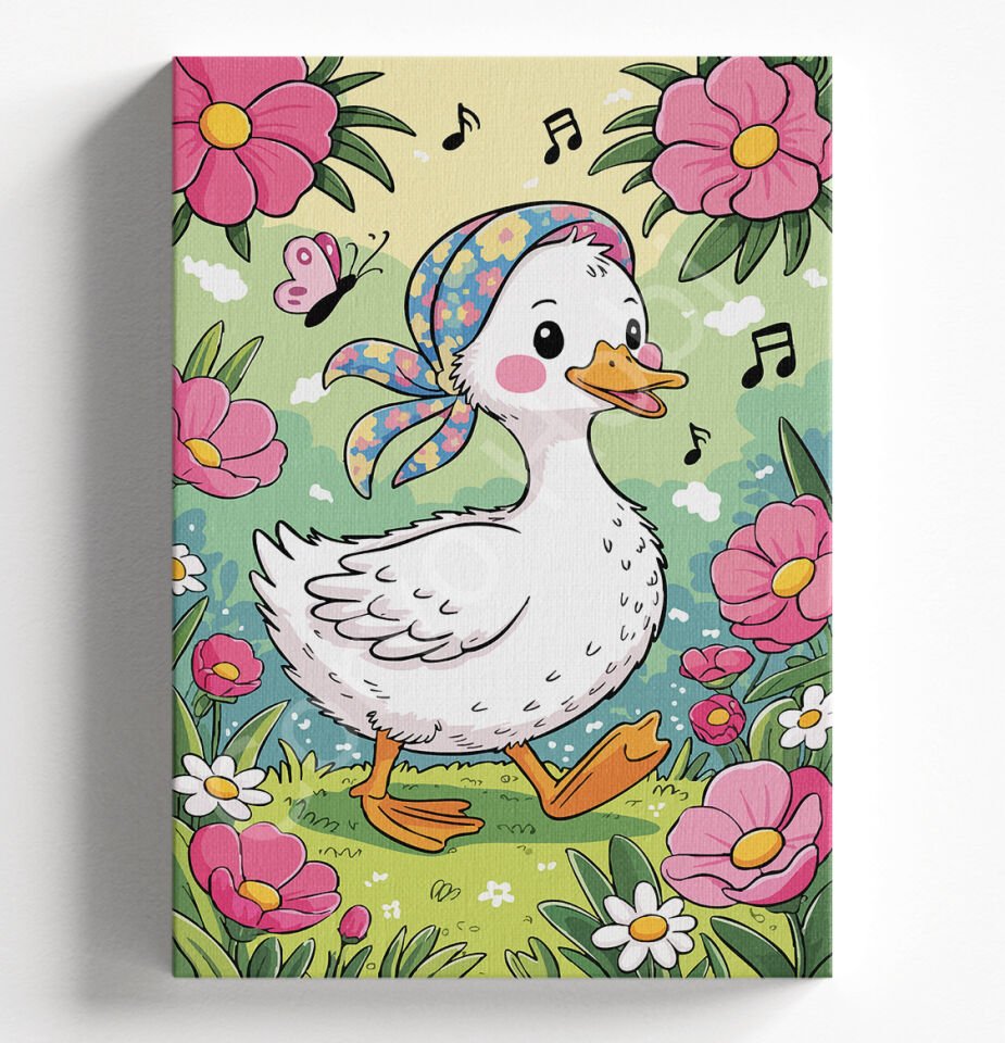 MÜZİK ÖRDEK - SAYILARLA BOYAMA SETİ