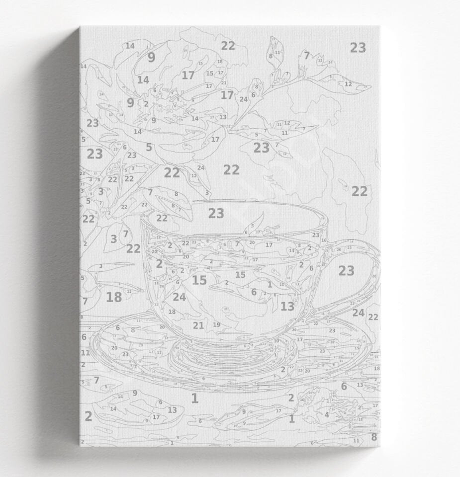 ADA ÇAYI - SAYILARLA BOYAMA SETİ