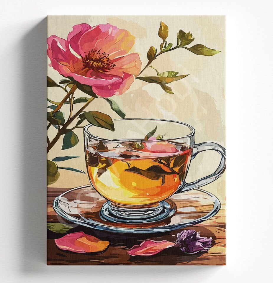 ADA ÇAYI - SAYILARLA BOYAMA SETİ