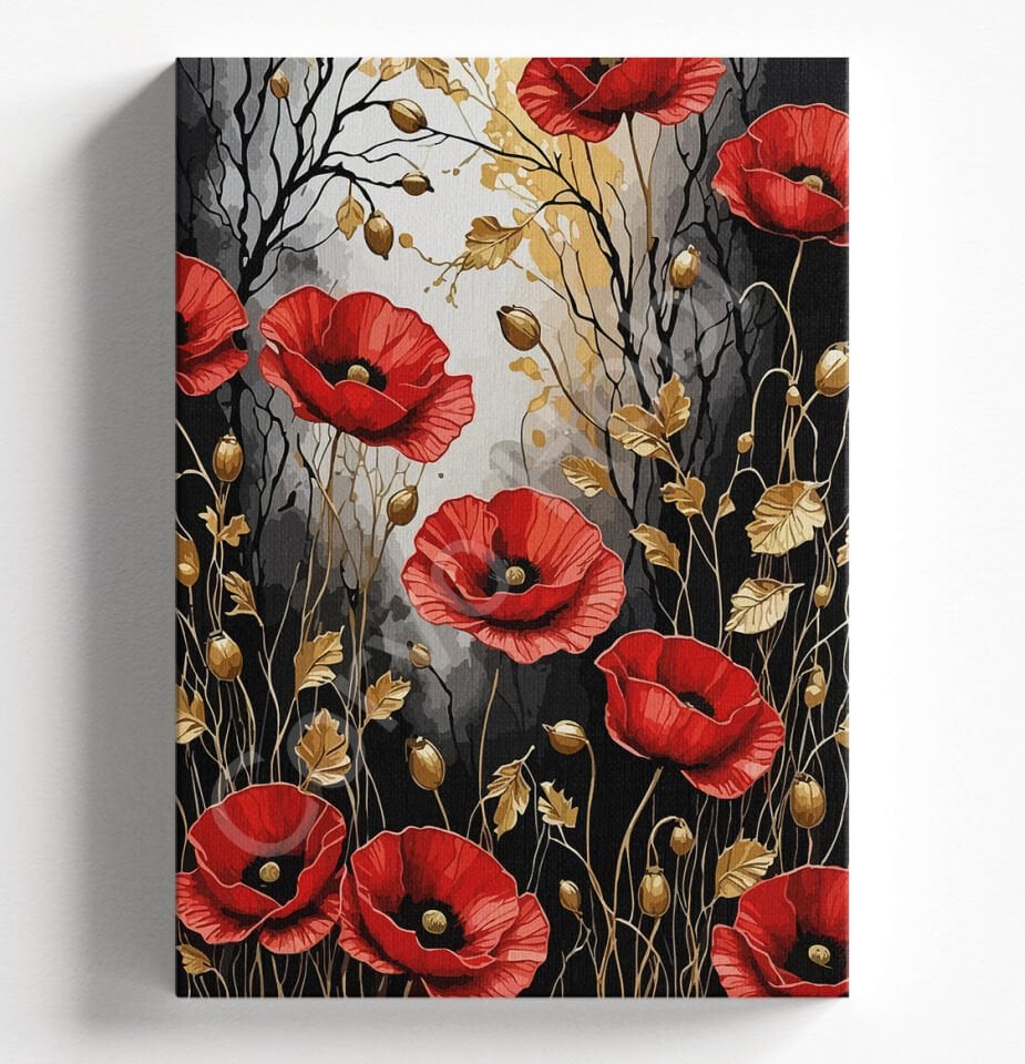 ALTIN GELİNCİKLER - SAYILARLA BOYAMA SETİ