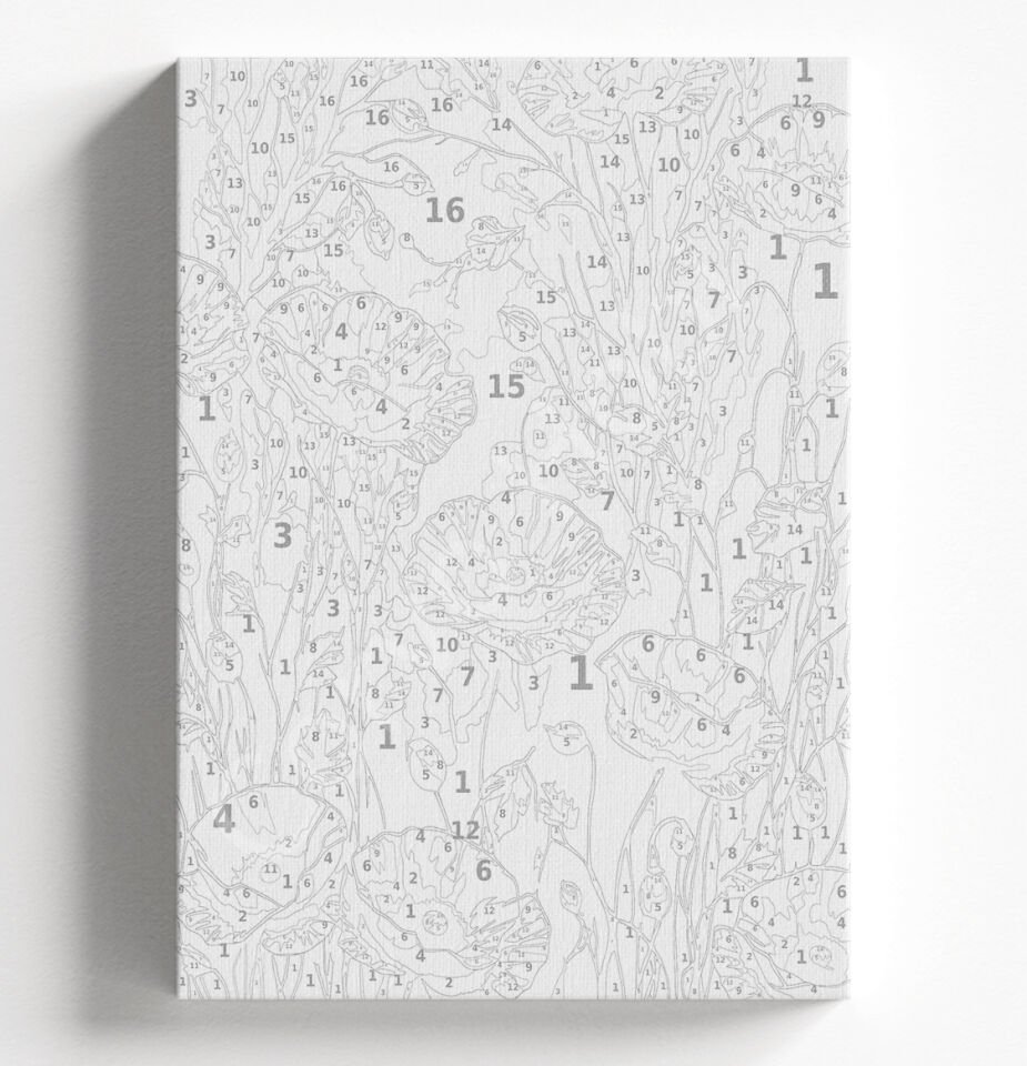 ALTIN GELİNCİKLER - SAYILARLA BOYAMA SETİ