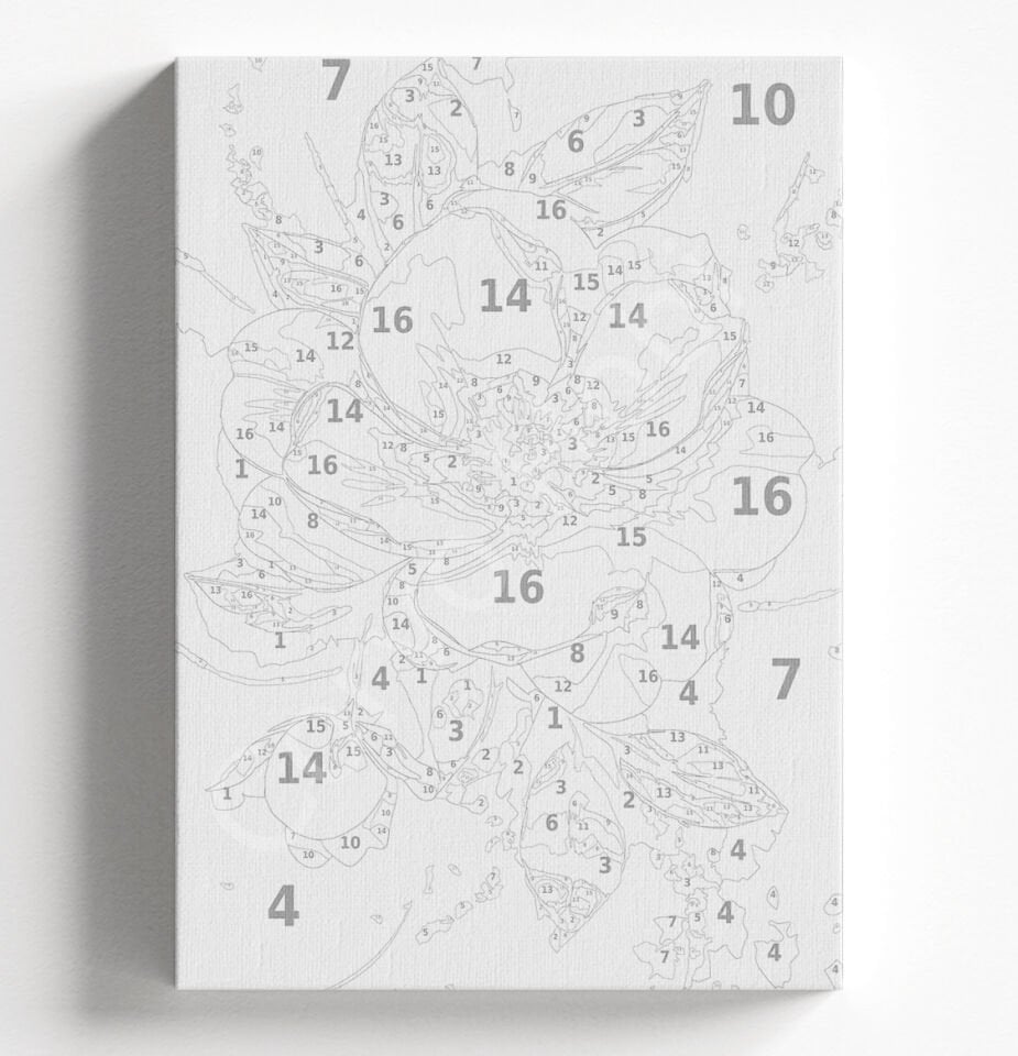 ALTIN ÇİÇEK - SAYILARLA BOYAMA SETİ