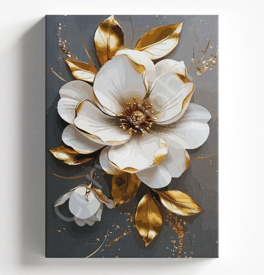 ALTIN ÇİÇEK - SAYILARLA BOYAMA SETİ