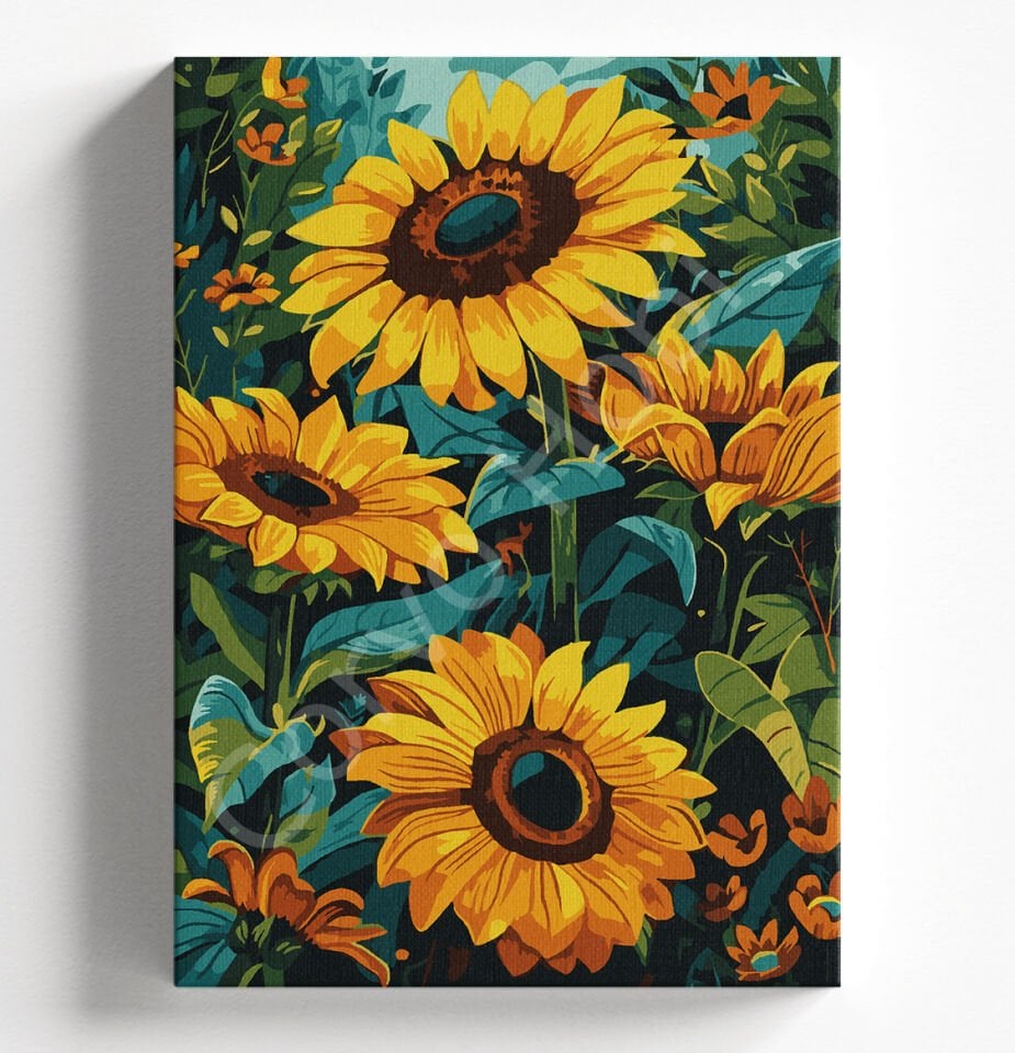 AYÇİÇEĞİ 1903 - SAYILARLA BOYAMA SETİ