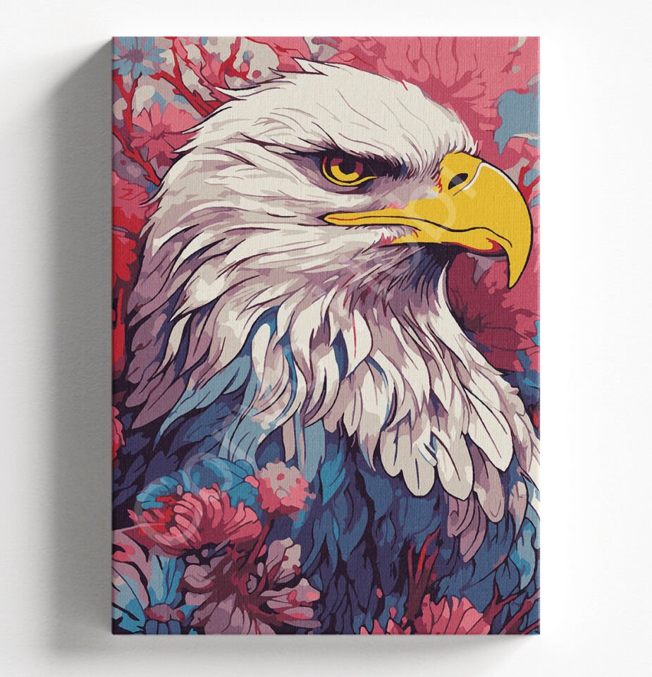 RENKLİ KARTAL - SAYILARLA BOYAMA SETİ