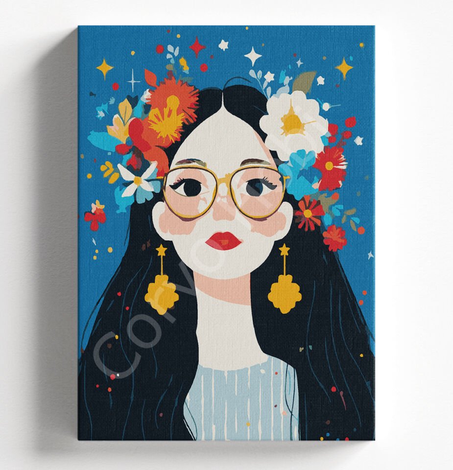 ÇİÇEK GÖKYÜZÜ 2 - SAYILARLA BOYAMA SETİ