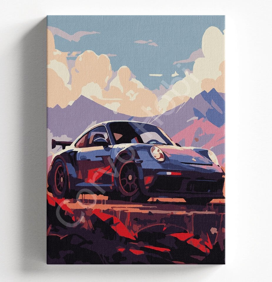 ARABA 2912 - SAYILARLA BOYAMA SETİ