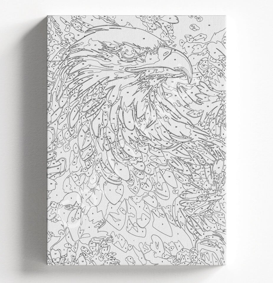 ŞAHİN SAYILARLA BOYAMA HOBİ SETİ