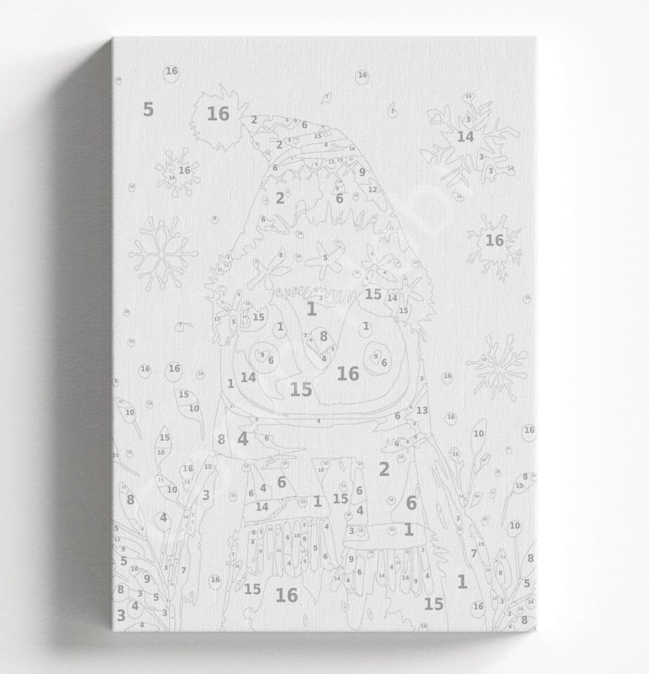 ŞİRİN PENGUEN - SAYILARLA BOYAMA SETİ