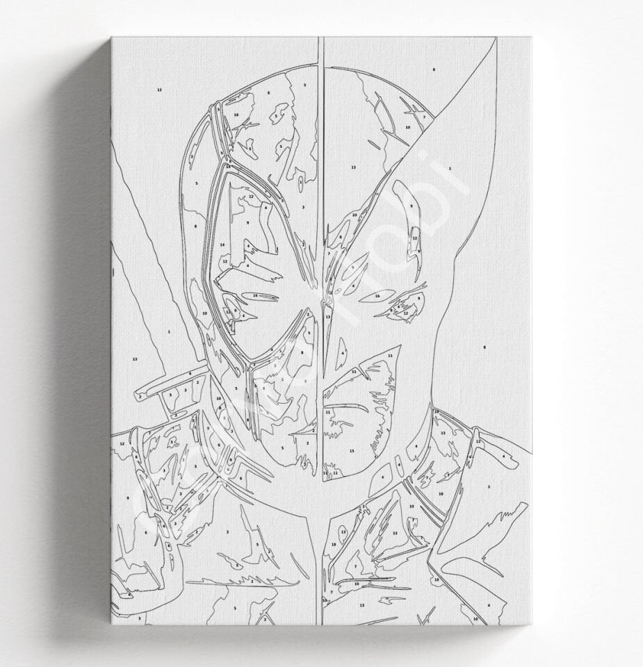 XMAN SAYILARLA BOYAMA HOBİ SETİ