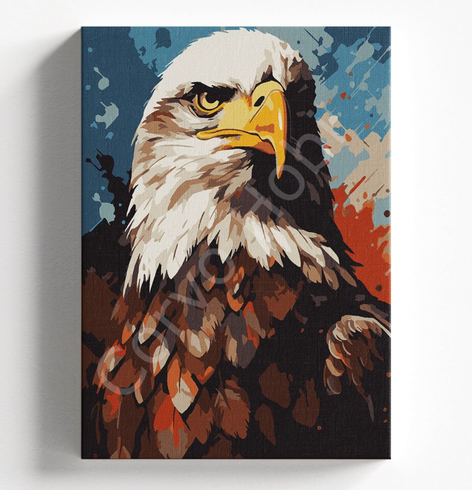 KARA KARTAL - SAYILARLA BOYAMA SETİ