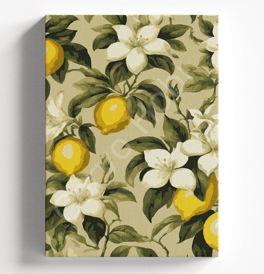 LİMON - SAYILARLA BOYAMA SETİ