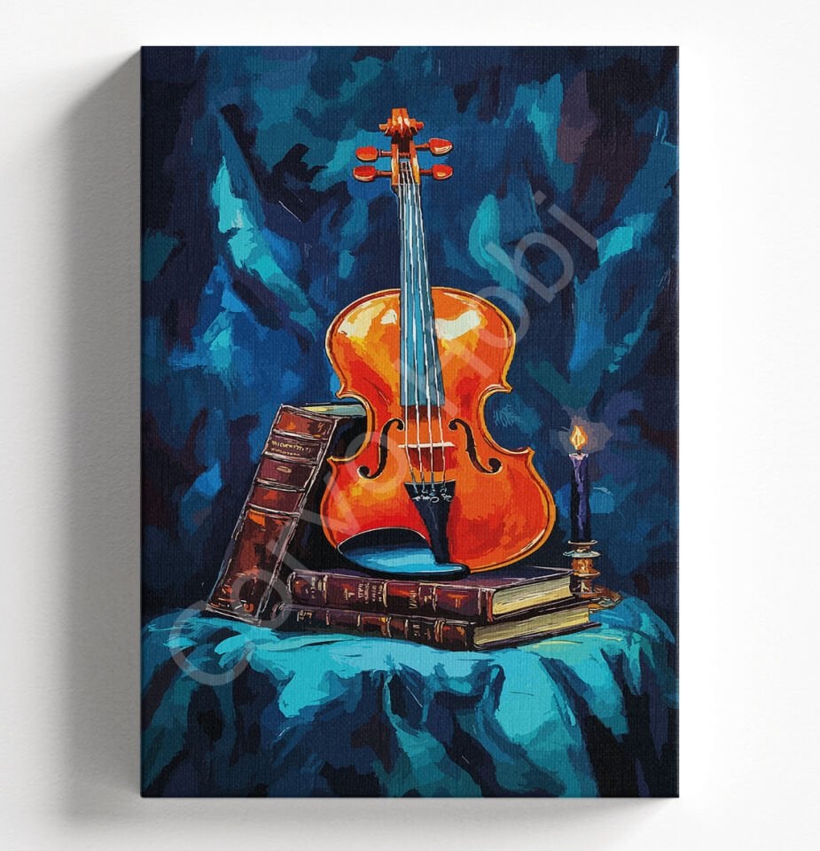 KEMAN - SAYILARLA BOYAMA SETİ