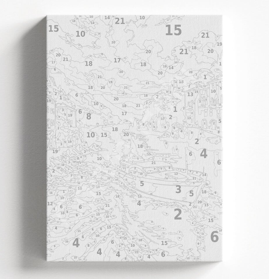 HÜCUM BOTU - SAYILARLA BOYAMA SETİ