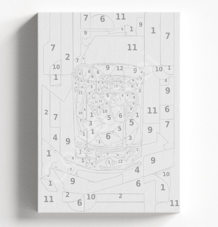 VİSKİ - SAYILARLA BOYAMA SETİ