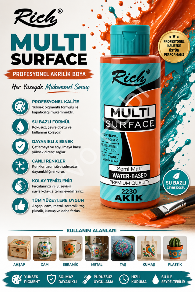 RİCH MULTI SURFACE 120 CC AKİK