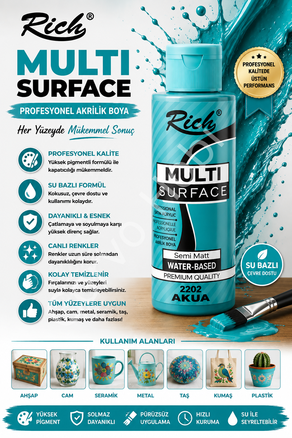RİCH MULTI SURFACE 120 CC AKUA