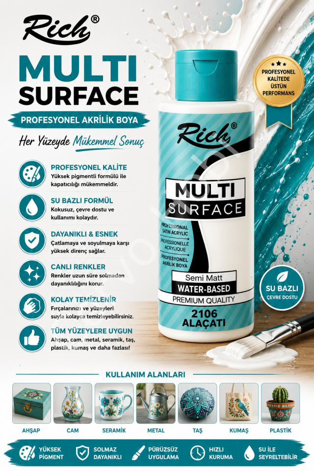 RİCH MULTI SURFACE 120 CC ALAÇATI