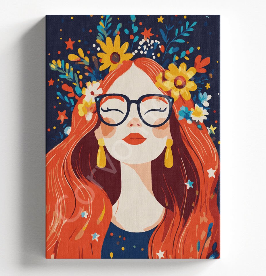 ÇİÇEK GÖKYÜZÜ 5 - SAYILARLA BOYAMA SETİ