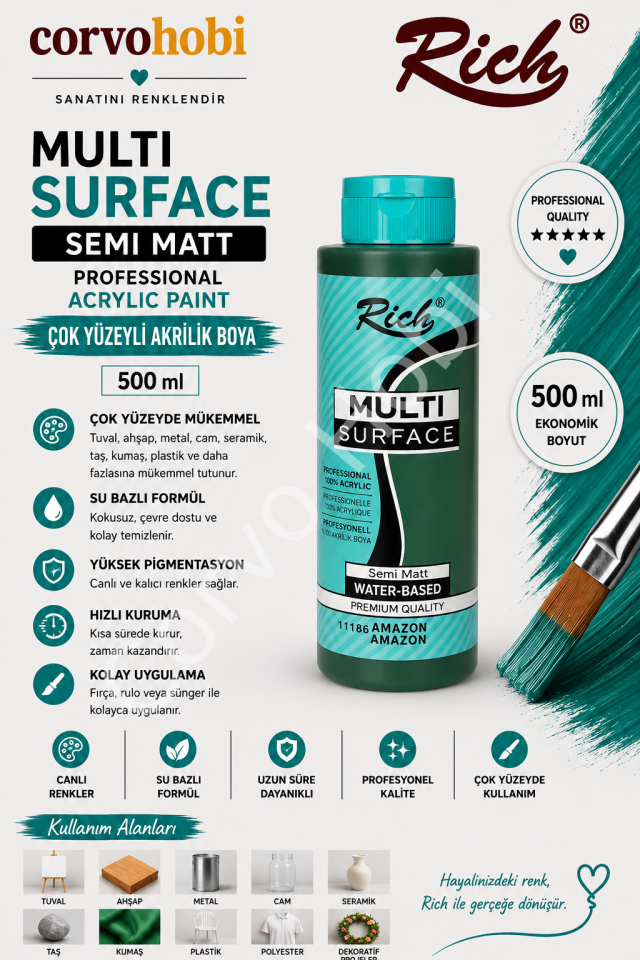 RİCH MULTI SURFACE 500 CC AMAZON