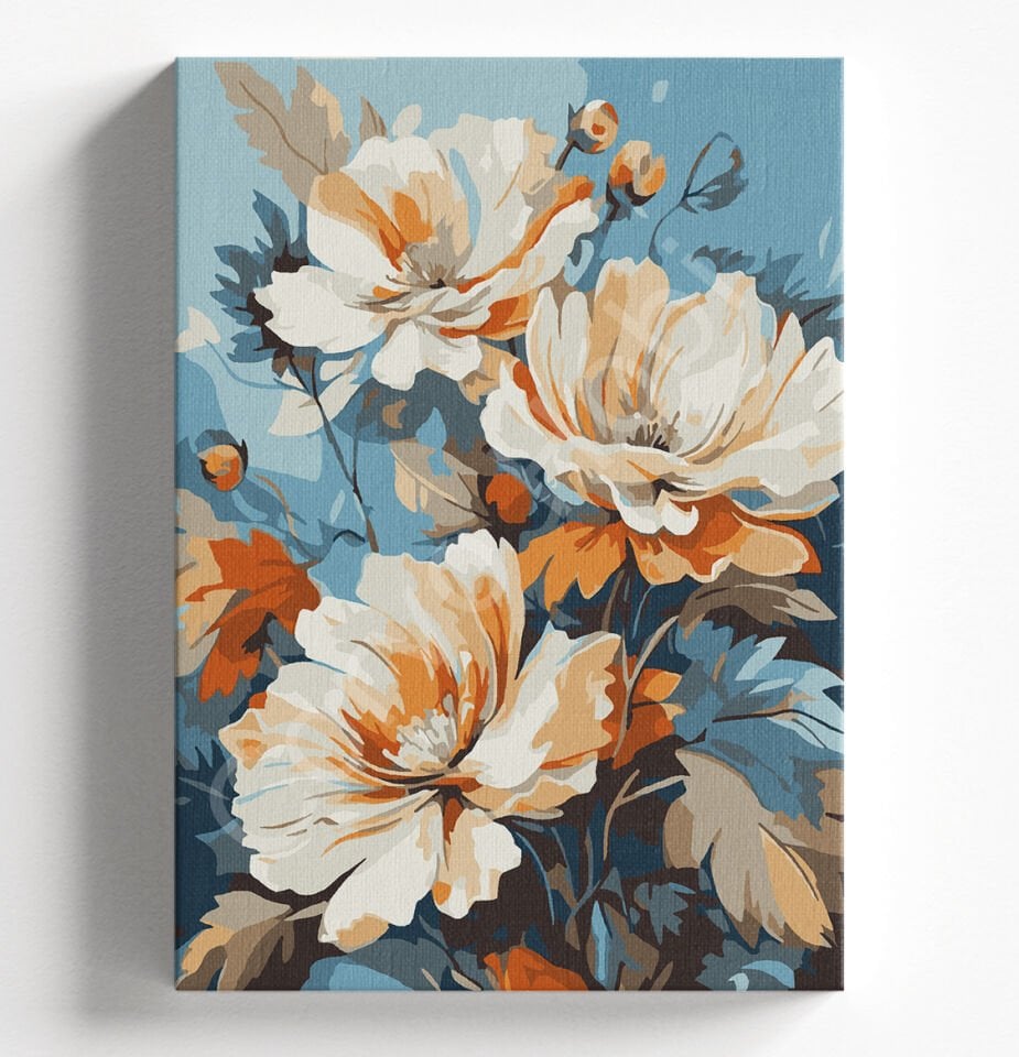 ÇİÇEK 02 - SAYILARLA BOYAMA SETİ