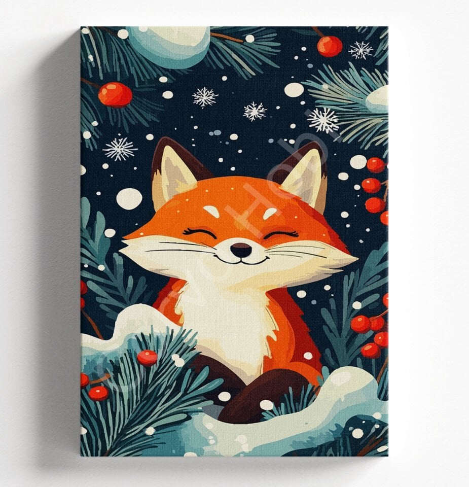 KARDA TİLKİ - SAYILARLA BOYAMA SETİ