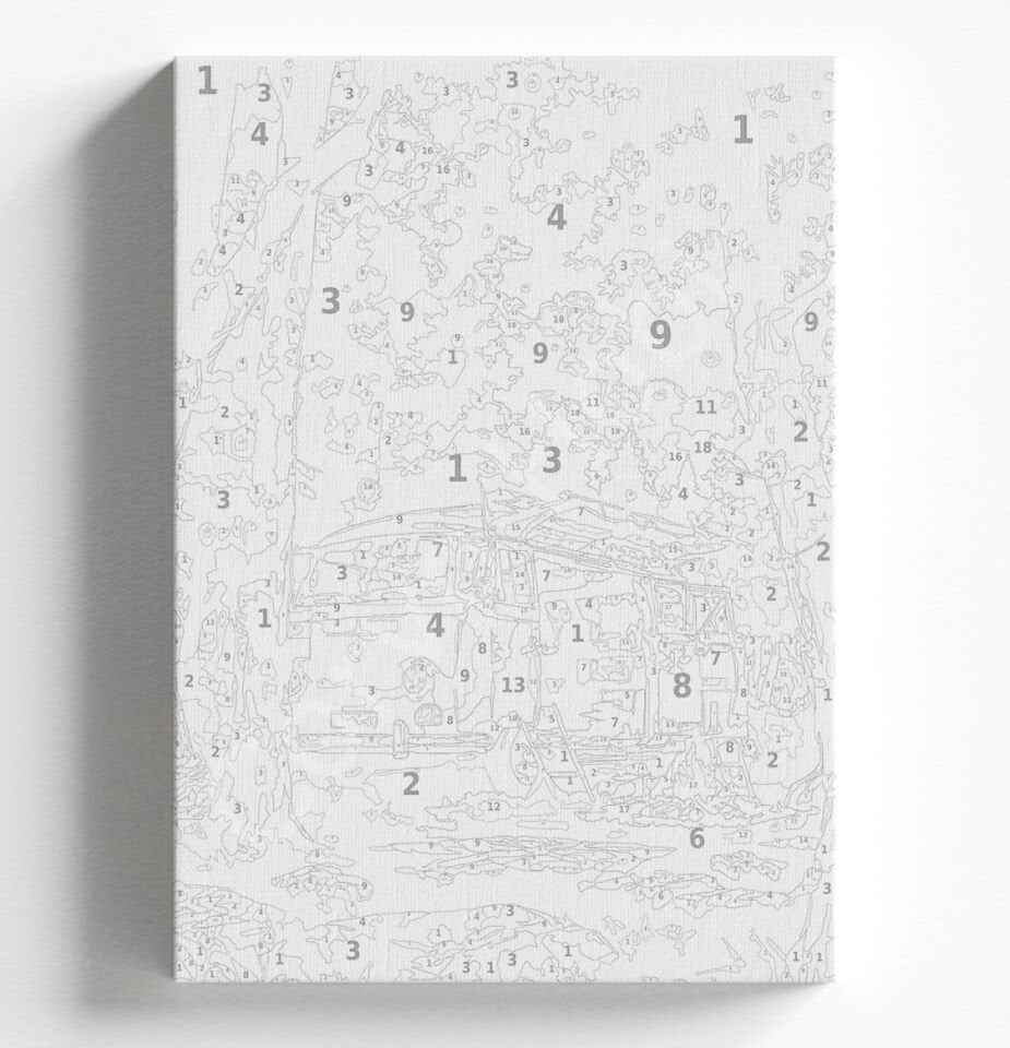 KAMP - SAYILARLA BOYAMA SETİ