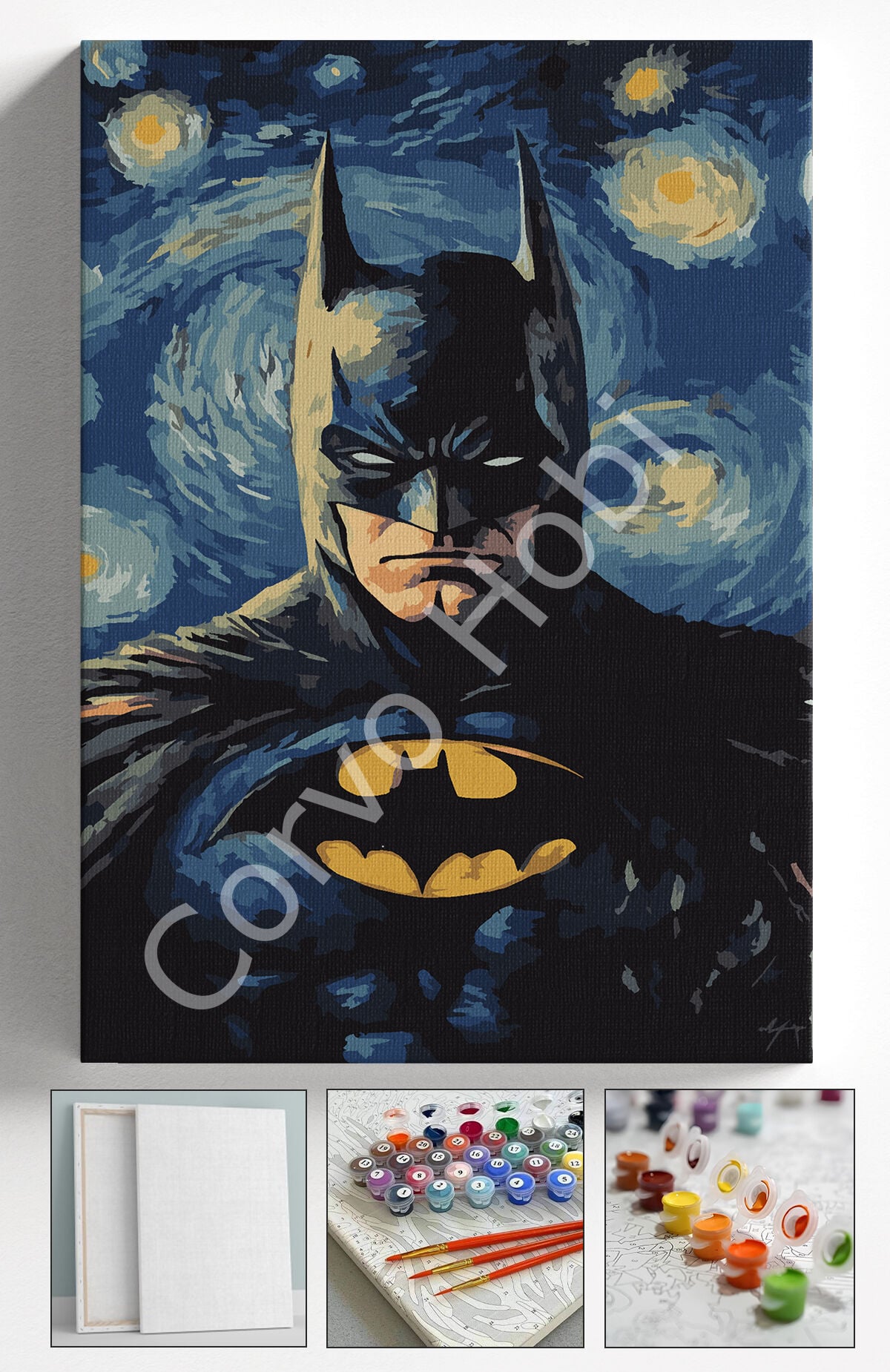 BATMAN - SAYILARLA BOYAMA SETİ