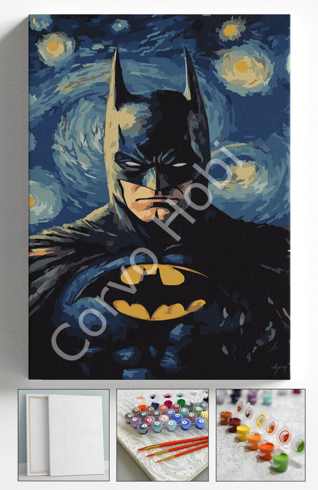 BATMAN - SAYILARLA BOYAMA SETİ