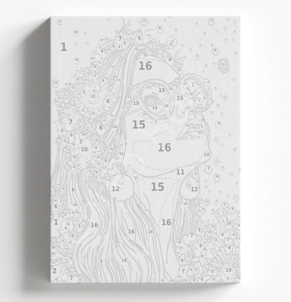 ÇİÇEK GÖKYÜZÜ 3 - SAYILARLA BOYAMA SETİ