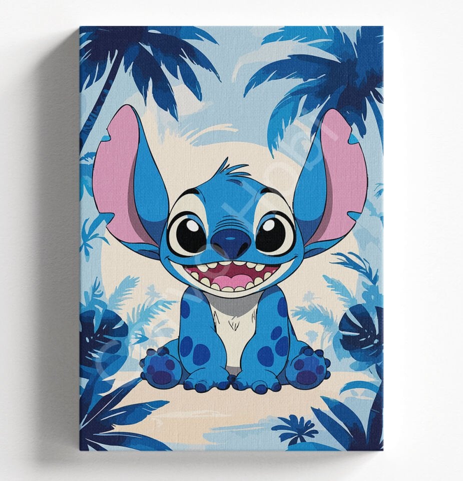 MAVİ YARATIK - SAYILARLA BOYAMA SETİ