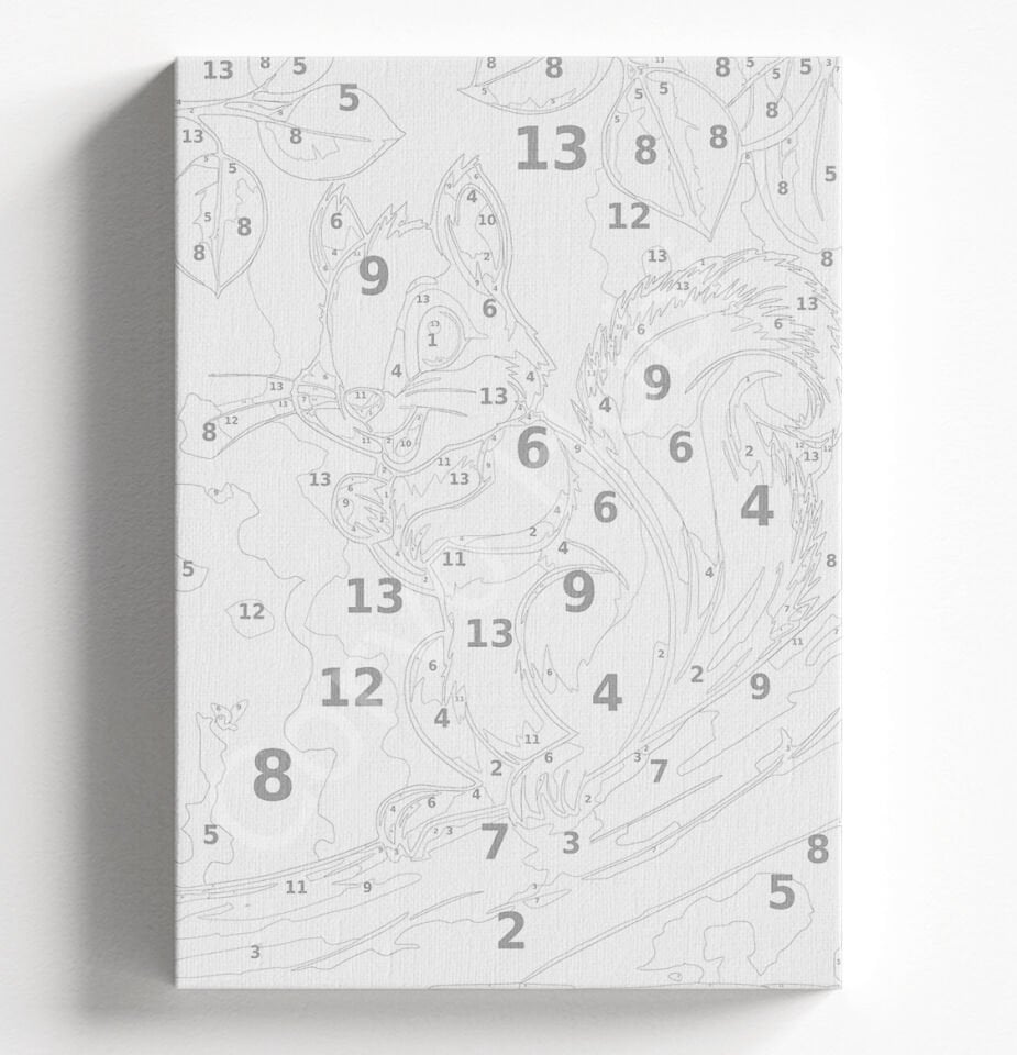 BEBEK SİNCAP - SAYILARLA BOYAMA SETİ