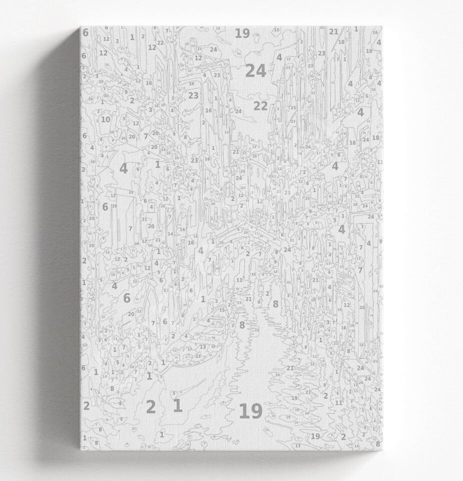 VENEDİK BALKON - SAYILARLA BOYAMA SETİ