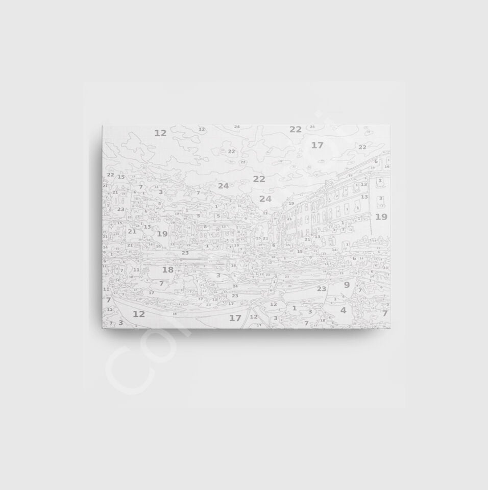 TEKNELER - SAYILARLA BOYAMA SETİ