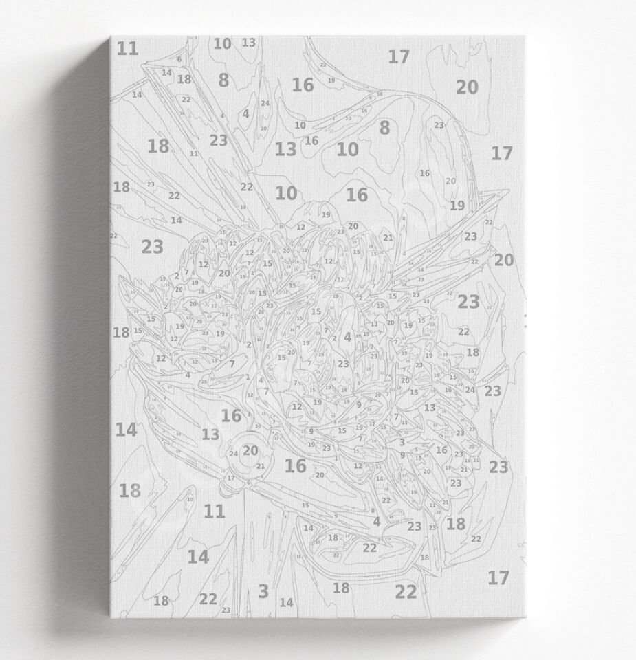 SAAT VE KADIN - SAYILARLA BOYAMA SETİ