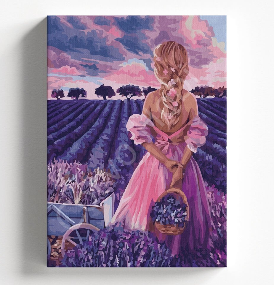 SÜMBÜL TARLASI - SAYILARLA BOYAMA SETİ