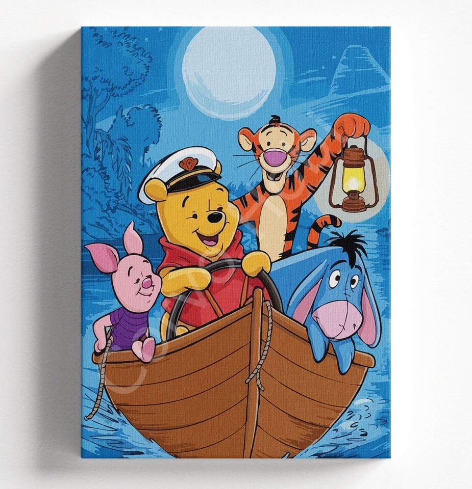 WİNNE VE ARKADAŞLARI - SAYILARLA BOYAMA SETİ