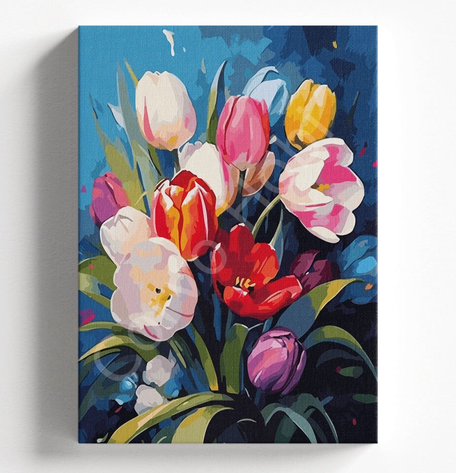 SADE LALELER - SAYILARLA BOYAMA SETİ