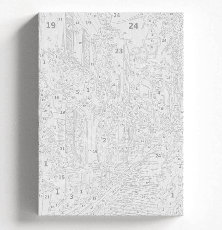 TAKSİM SOKAKLARI - SAYILARLA BOYAMA SETİ